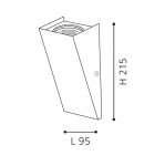 Светильник уличный Eglo 94851 ZAMORANA