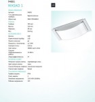 Светильник для ванной комнаты Eglo 94881 WASAO 1