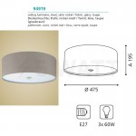 Текстильный светильник Eglo 94919 PASTERI