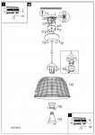Светильник подвесной Eglo 94944 CAMPILO 2