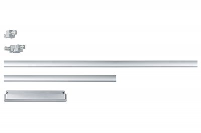 Paulmann 95067 Cветильник шинный Uline базовая система LED max 60W, 230/12V, 60VA, хром матовый