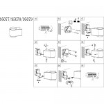 Уличный светодиодный настенный светильник Eglo 95077 BRIONES