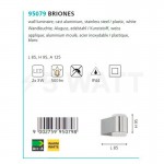 Уличный светодиодный настенный светильник Eglo 95079 BRIONES