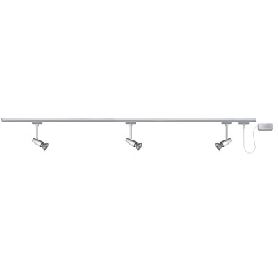 Paulmann 95109 URail System Start-Set  3x50W Chrom matt