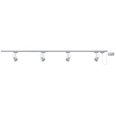 Paulmann 95173 URail Ring 4x40W GU10 Chr-m