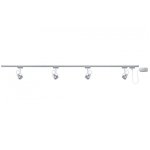 Paulmann 95173 URail Ring 4x40W GU10 Chr-m
