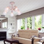 Люстра классическая Экономсвет 95192/5PAINTING