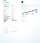 Светильник для ванной комнаты Eglo 95281 AGUEDA
