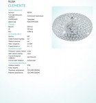 Настенно-потолочный светильник Eglo 95284 CLEMENTE