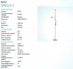 Торшер напольный Eglo 95317 SPELLO 3