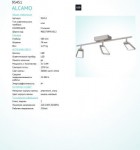 Светильник спот Eglo 95451 ALCAMO