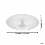 Настенно-потолочный светильник LED Eglo 95487 TORONJA