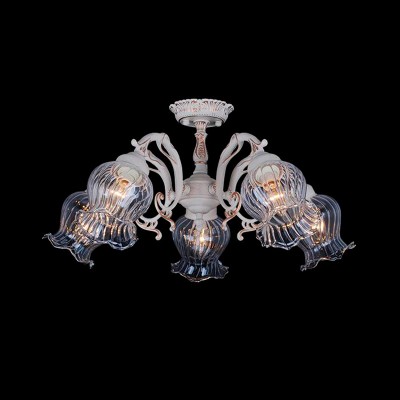 Светильник Eurosvet 9550/5 белый с золотом Светильник Eurosvet 9550/5 белый с золотом