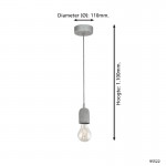 Подвесной светильник Eglo 95522 SILVARES