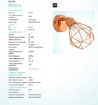 Светодиодный спот Eglo 95545 ZAPATA