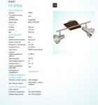 Светильник спот Eglo 95647 FILIPINA