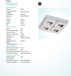 Настенно-потолочный светильник Eglo 95657 FRADELO