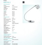 Настольная лампа для офиса Eglo 95702 NOCITO 2