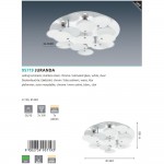 Настенно-потолочный светильник LED Eglo 95719 JURANDA