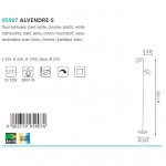 Торшер напольный Eglo 95907 ALVENDRE-S