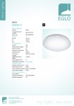 Светодиодный светильник Eglo 96027 GIRON-S 300мм