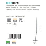 Торшер напольный Eglo 96099 PERTINI