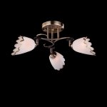 Люстра Eurosvet 9609/3 античная бронза