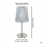 Настольная лампа Eglo 96189 SENDERO