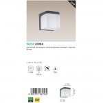 Уличный светодиодный светильник настенный Eglo 96256 JORBA