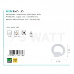 Уличный светодиодный настенный светильник Eglo 96274 EMOLLIO