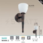 Светодиодный настенный светильник Eglo 96283 MARA 2