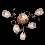 Люстра Eurosvet 9629/6 золотая