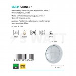 Уличный светодиодный светильник настенно-потолочный Eglo 96341 SIONES 1