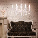 Люстра классическая с хрусталем Экономсвет 96393/6PAINTING