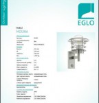 Уличный светильник напольный Eglo 96402 MOUNA