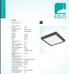 Уличный светодиодный настеннo-потол. светильник Eglo 96495 ARGOLIS