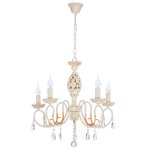 Люстра классическая с хрусталем Экономсвет 96532/5PAINTING