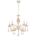 Люстра классическая с хрусталем Экономсвет 96532/5PAINTING