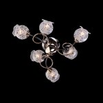 Люстра Eurosvet 9653/6 золото/черный жемчуг