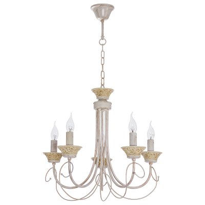 Люстра классическая Экономсвет 96548A/5WT+PAINTING