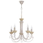 Люстра классическая Экономсвет 96548A/5WT+PAINTING