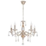Люстра классическая с хрусталем Экономсвет 96550/5PAINTING