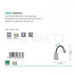 Светильник бра Eglo 96567 TAZZOLI