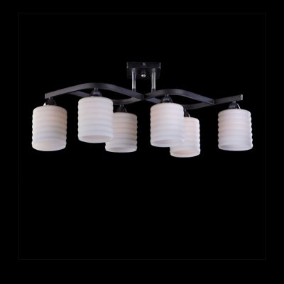 Люстра Eurosvet 9657/6 хром/венге