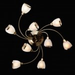 Люстра Eurosvet 9659/9 античная бронза