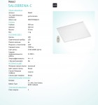 Светодиодная растровая ультратонкая панель Eglo 96662 SALOBRENA-C