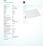 Светодиодная растровая ультратонкая панель Eglo 96663 SALOBRENA-C