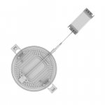 Светильник Gauss Frameless круг 24W 2400lm 4000K 85-265V IP20 монтаж ?155 170*27мм LED (967511224)