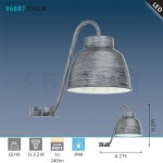 Светильник подсветка зеркала лофт стиля Eglo 96887 EPILA