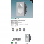 Светодиодный встраиваемый светильник для лестниц Eglo 96902 ZARATE